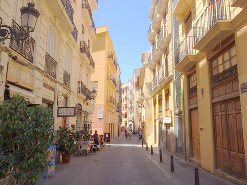 Streets of València.